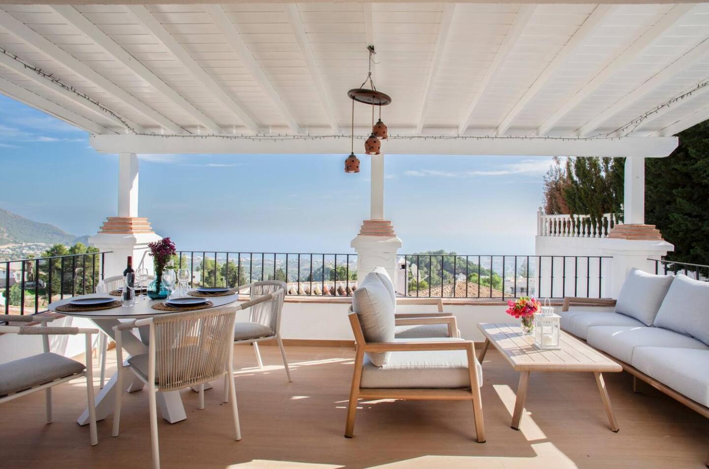 New Luxury Mijas Townhouse Views Terrace&Patio Apartman Kültér fotó