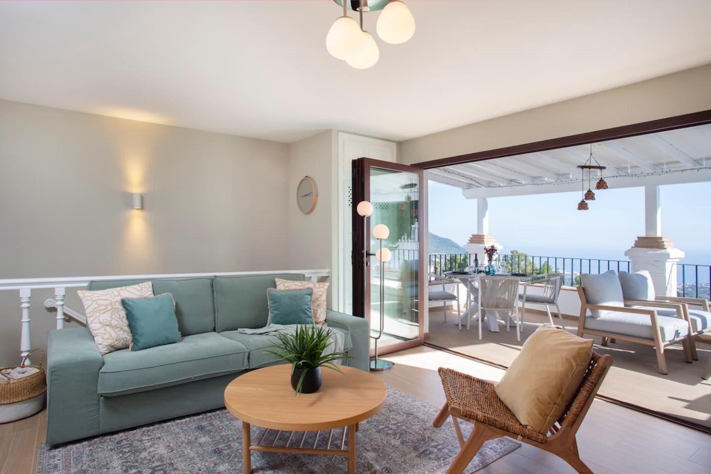 New Luxury Mijas Townhouse Views Terrace&Patio Apartman Kültér fotó